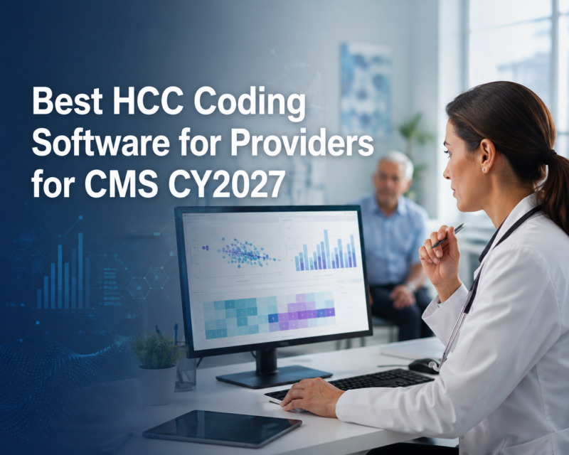 best hcc coding software for CMS CY2027